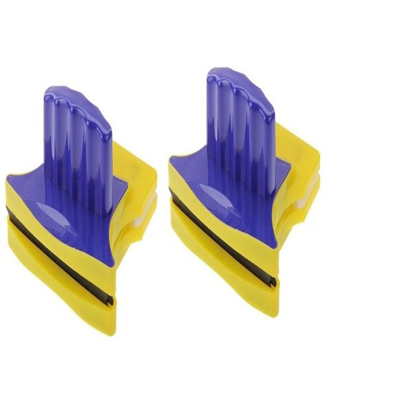 Magnetic Double Sided Glass Wiper - 2 Packs