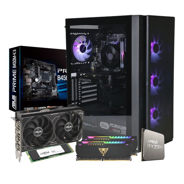 PCBuilder Ryzen 5 5600X TITAN Windows 11 Gaming PC