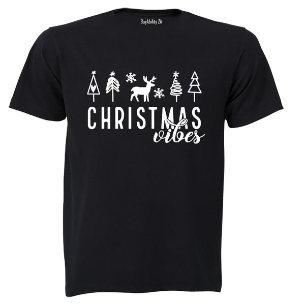 Christmas Vibes - Reindeer - Adults - T-Shirt