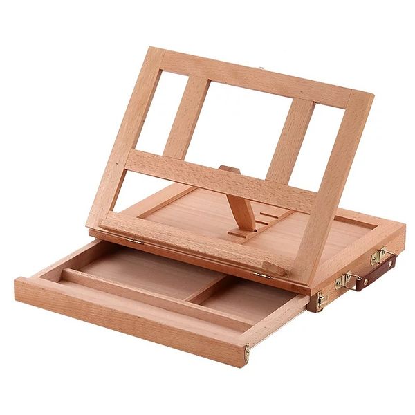 Paper Lion Beech Wood 4-Level Angel Adjustable Desktop Easel