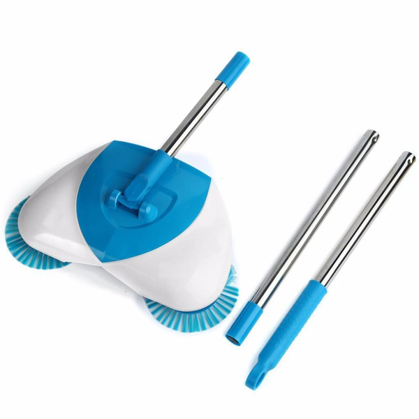 Cordless Spin Broom with Automatic Sweeper &amp; 2 Rotating Bristles