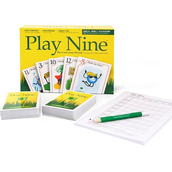 Card Game for PLAY NINE Card Game, 2 To 6 Players