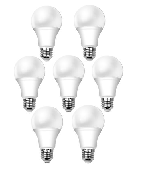 LED Light Bulb E27 Base.6500K Daylight: 9W(2PCS) 12W (3PCS), 15W (2PCS)