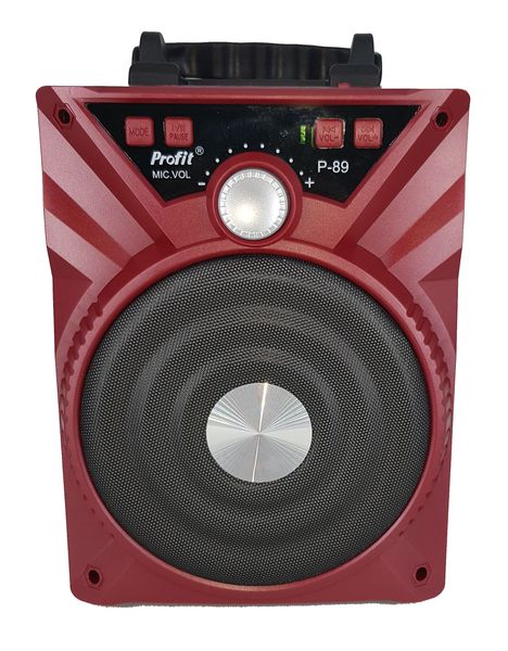 Wireless Freestanding Speaker - Red