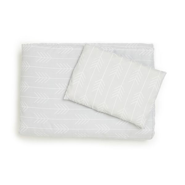 George &amp; Mason Baby - Comforter Set - Grey Arrow
