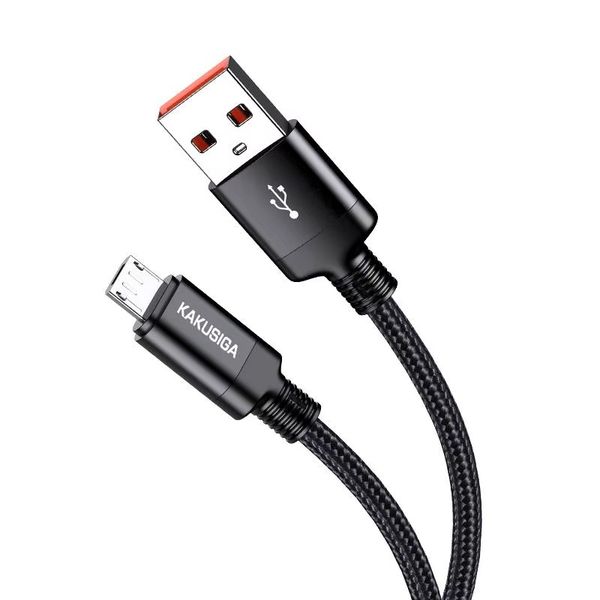 Kakusiga 3m USB-A to Micro USB Fast Charging Nylon Braided Data Cable