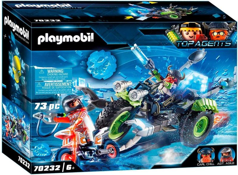 Playmobil Top Agents Arctic Rebels Ice Trike (70232)