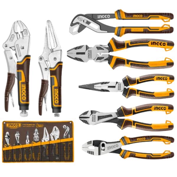 Ingco - 7 Piece Plier Set