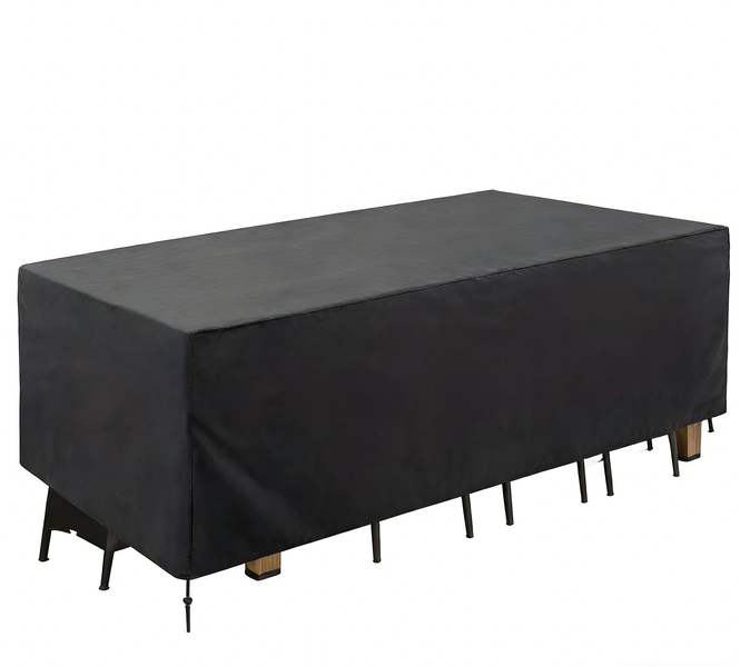 All-Weather Patio Furniture Cover(210D Silver-Coated Oxford Fabric)