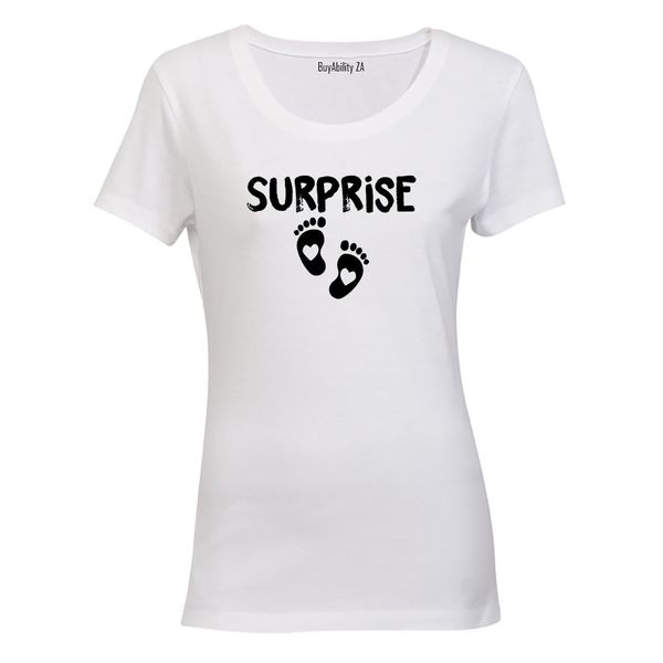 Surprise - Pregnant - Ladies - T-Shirt