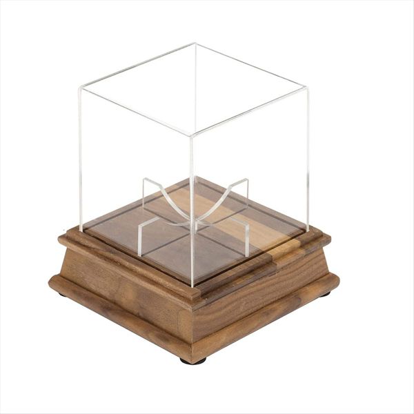 Softball Display Box Clear Acrylic Display Cube Baseball Display Box