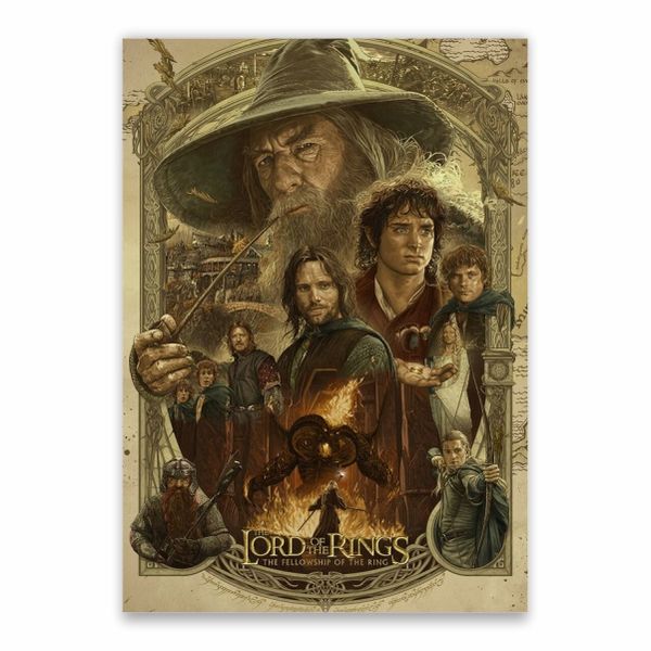 The Lord Of The Rings The Fellowship Of The Ring Poster - A1