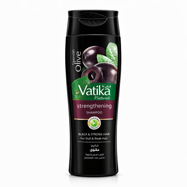 Vatika Naturals Olive Strengthening Nourishing Shampoo for Weak Hair 400ml