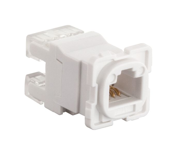 LQ CAT6 Keystone - White