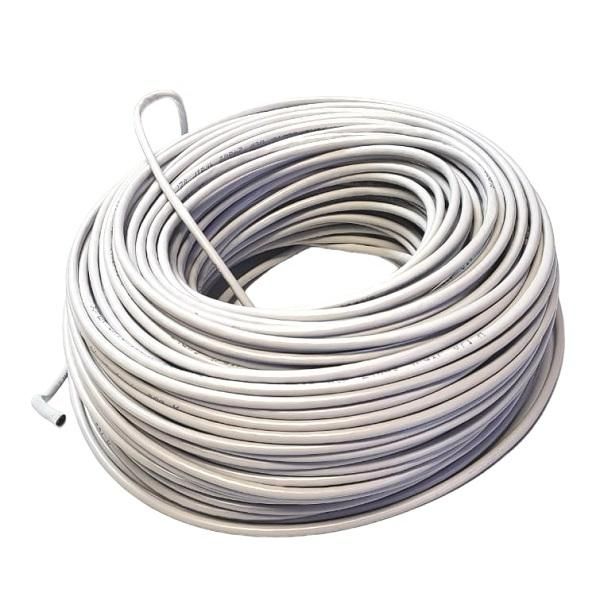 Indoor PVC Cat.5e UPT Copper Ethernet Network Cable 24AWG-100M