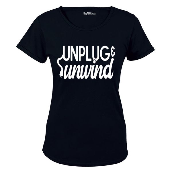 Unplug &amp; Unwind - Ladies - T-Shirt