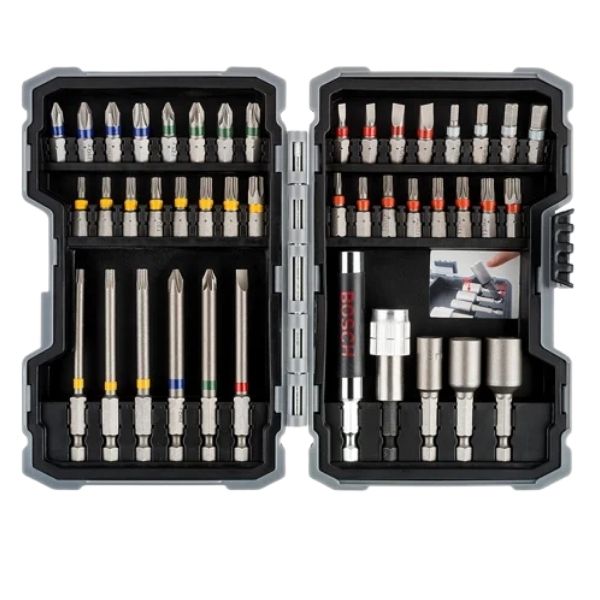 Bosch - Screwdriver & Nutsetter Bits Set (43 Piece)