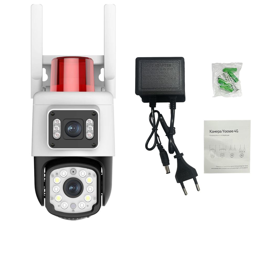 6MP WIFI Smart wifi Camera Outdoor Security Camera Dual Lens