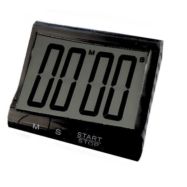 Magnetic LCD Digital Kitchen Table Clock &amp; Count-down Cooking Timer