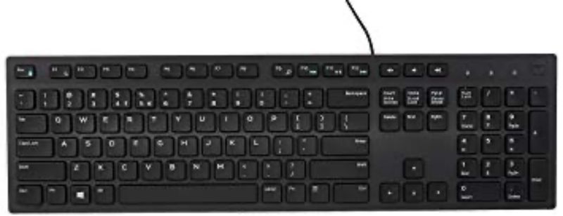 Dell KB-216 Multimedia USB Keyboard Black (Kit)