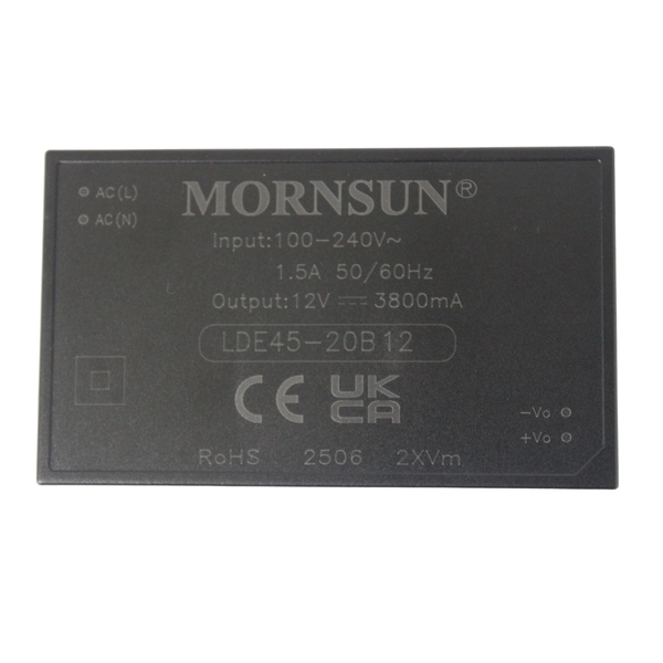 LDE45-20B12 - 12V 3.8A PCB Mount Switch Mode Power Supply