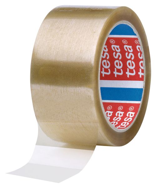 Tesa (4024-00234-04) Packaging Tape, PP (Polypropylene), 50 mm x 66 m