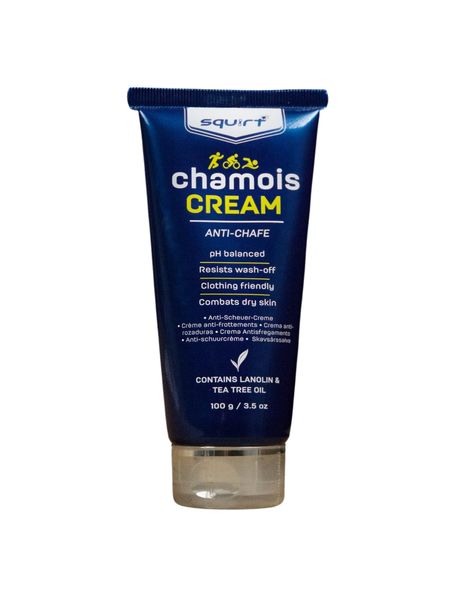 Squirt Chamois Cream | Anti-Chafing Cream for Sports - 100g Tube