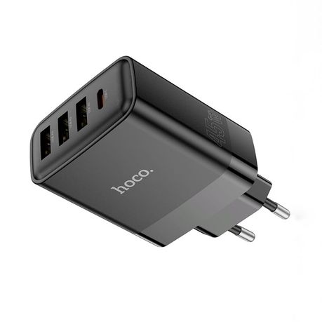 Wall charger N7 Speedy dual port EU set with cable - HOCO