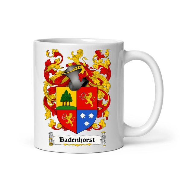 Badenhorst Family Crest Coffee Mug
