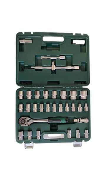 Hurricane SA 32 Piece Professional Car Repair Tool Socket- Black