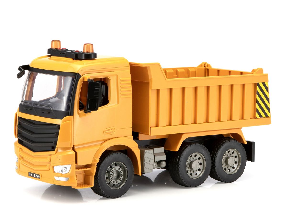 Double Eagle 1 20 Dump Truck With Light & Sound - 35cm Long 