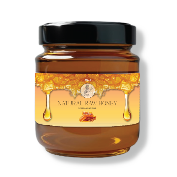 Natural Raw Honey - 200ml or 500ml - Natural Immune Support &amp; Energy