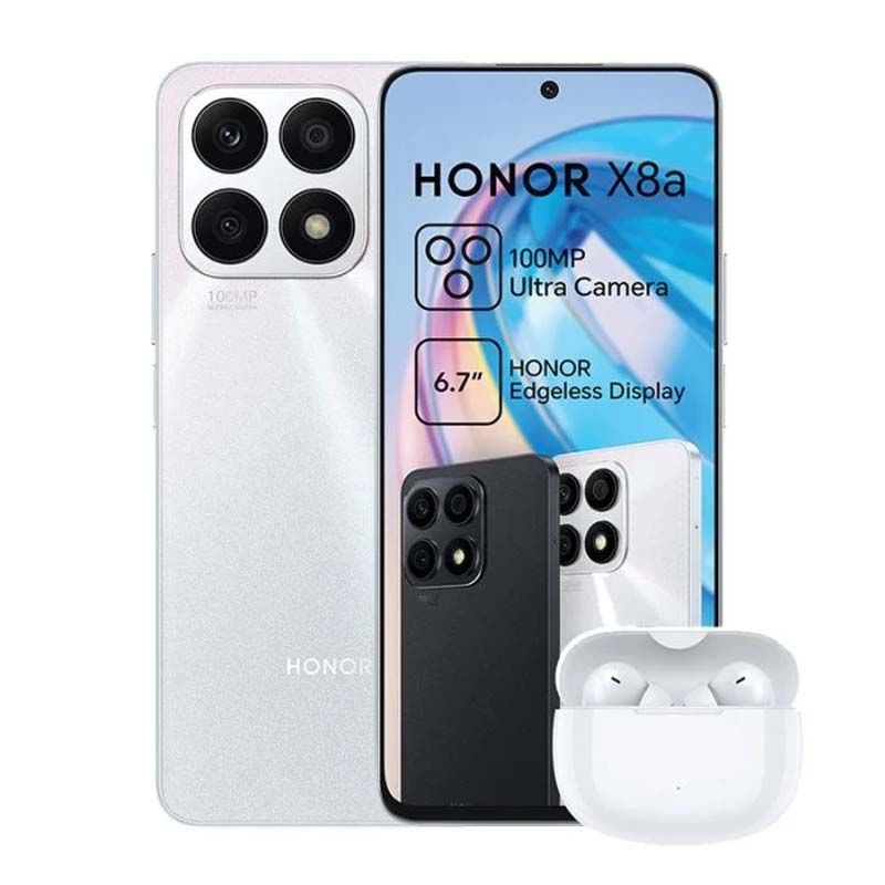 Honor X8a Dual Sim 128GB - Titanium Silver