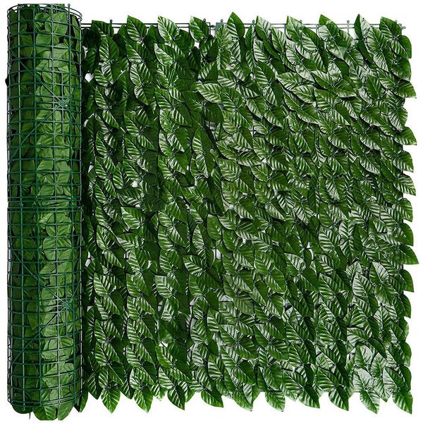 3m Artificial Ivy Privacy Screen for Fence, Hedge Panels Greenery Vines