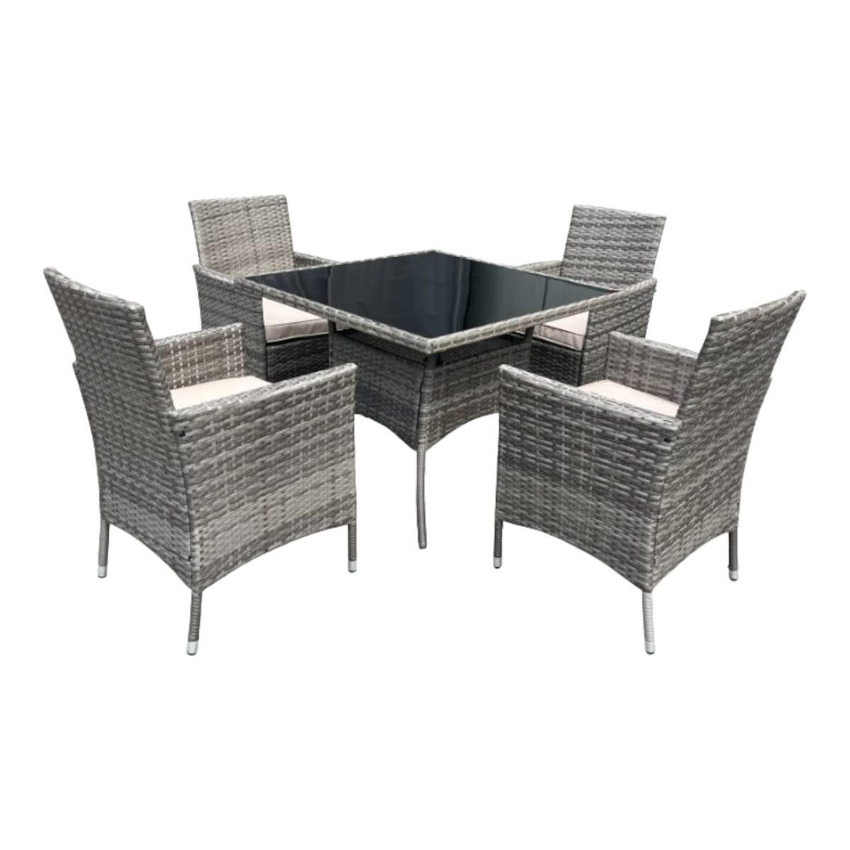 Smte Contour Outdoor 4 Piece Rattan Patio Furniture Set Shop Today. Get it Tomorrow