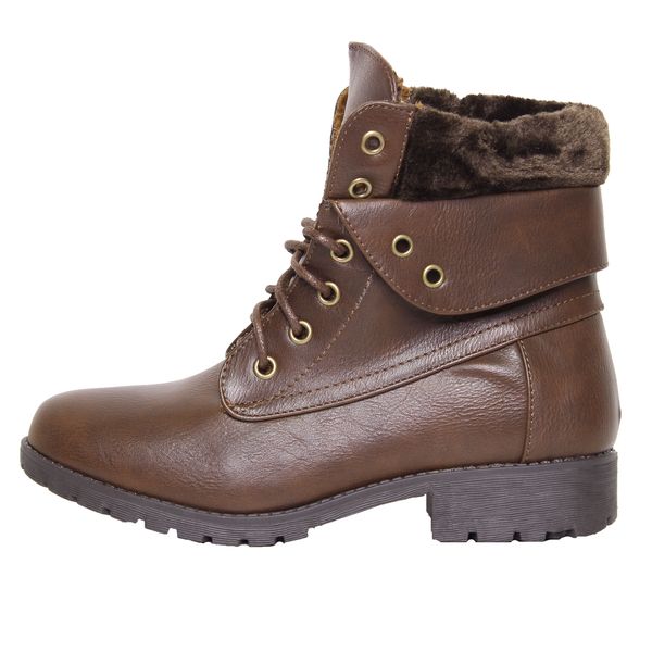 Fashion Ankle Boots with Fur Lining