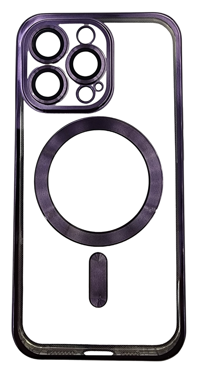 Clear Silicone MagSafe Compatible Protective Cover _ MAGC Range