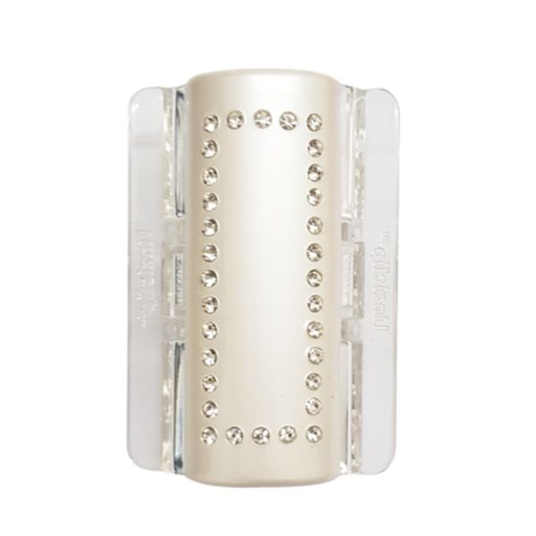 Linziclip White Diamante - Maxi