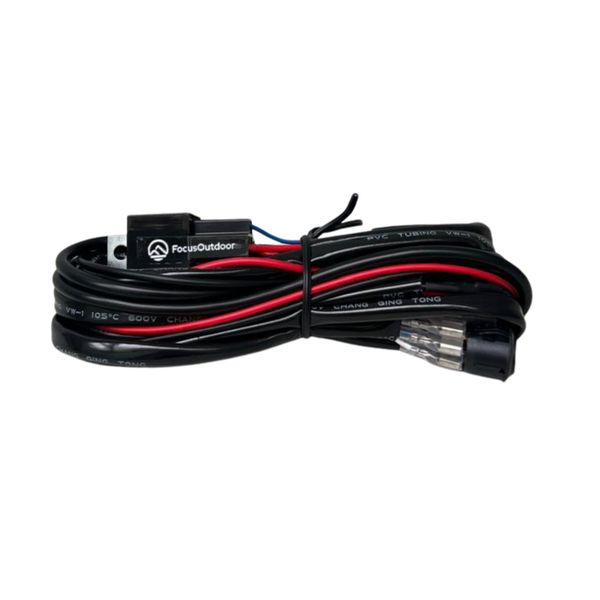 FocusOutdoor 12V Accessory Wiring Harness Kit with Switch