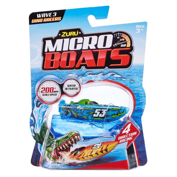 Micro Boats Fully Motorised, Self-steering Micro Boat Pack Series 3