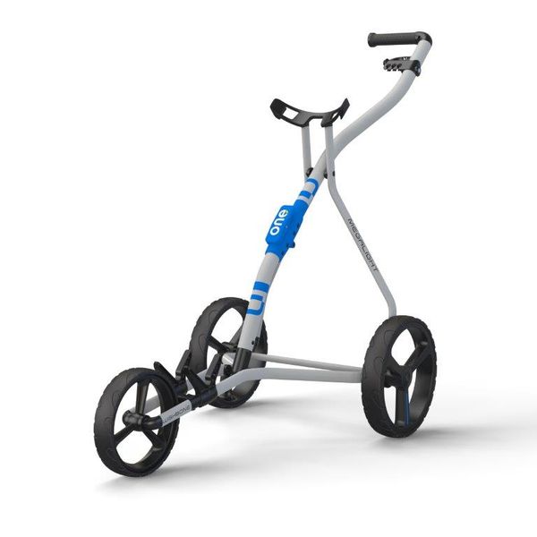 Wishbone One - Megalight - Golf Push Cart - White/Blue