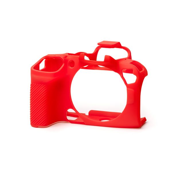 easyCover PRO Silicon Camera Case for Mirrorless Canon R10 Red - ECCR10R