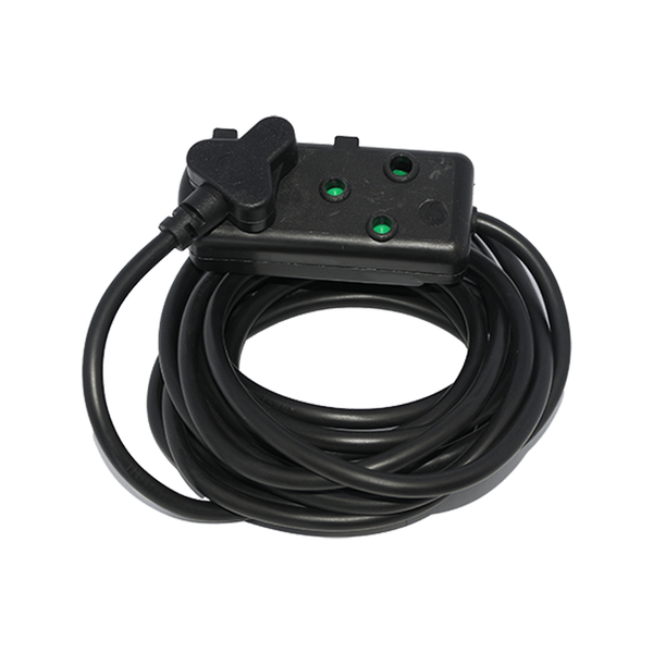Extension Lead 10Mx1.5Mm Black