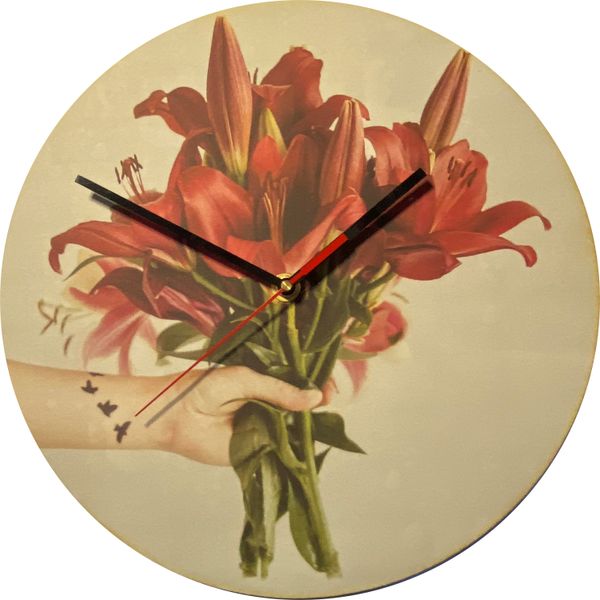 UnXusa - Canvas on MDF Wall Clock - Loving You