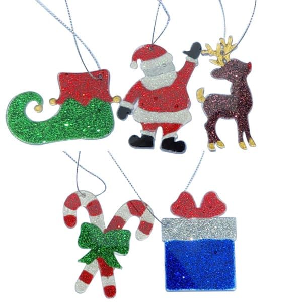 Santa Christmas Tree Decoration Set