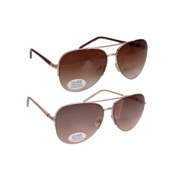 SD Sunglasses - Aviator Sunglasses - Set of 2
