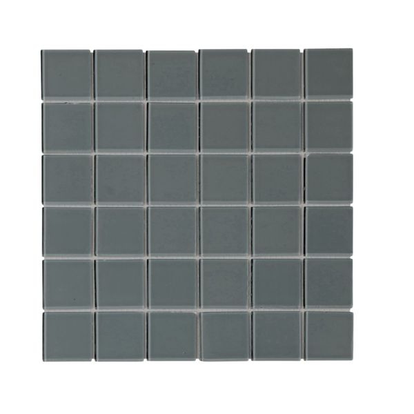 Decor Tiles -Crystal Glass Charcoal
