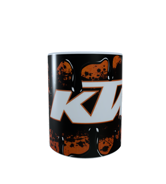 KTM Vintage Oil Style - Aesthetic - Coffee Mug