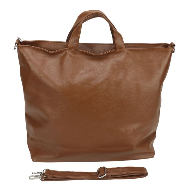 Brown retro shoulder bag