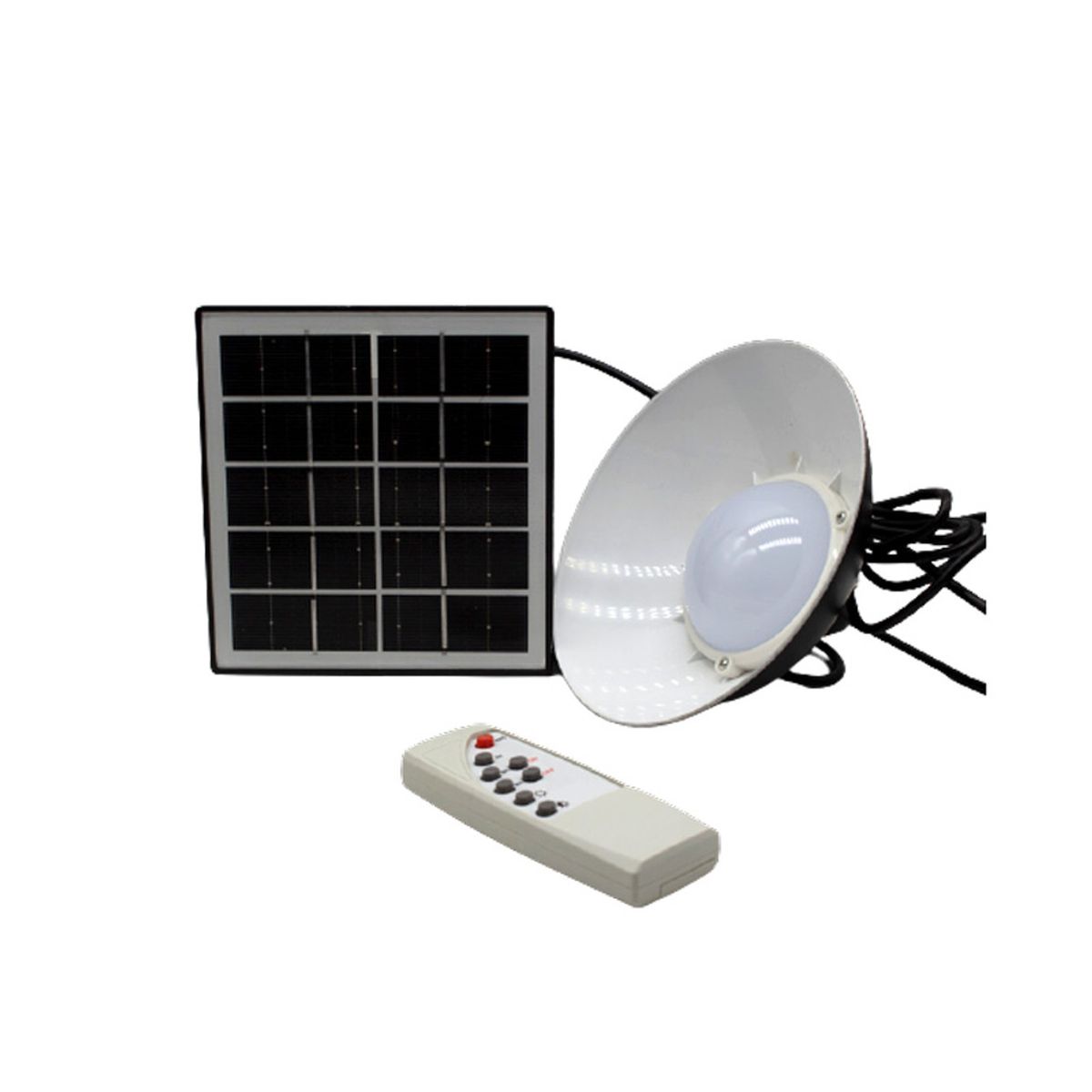 Umbrella LED Solar Lamp - 20W with Panel